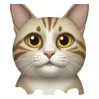 Um gato de chapel sticker
