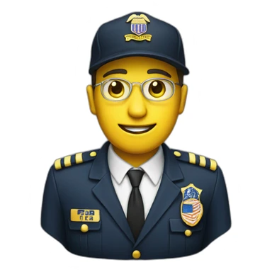 man with yellow "FBI" letters on his cap sticker