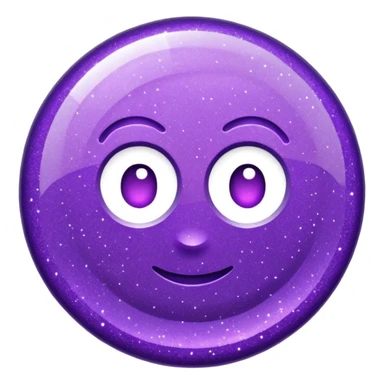 symbol glitter purple $ sticker