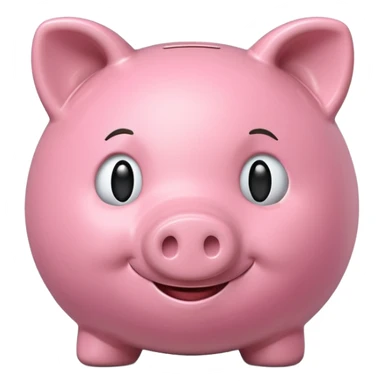 Piggy money sticker