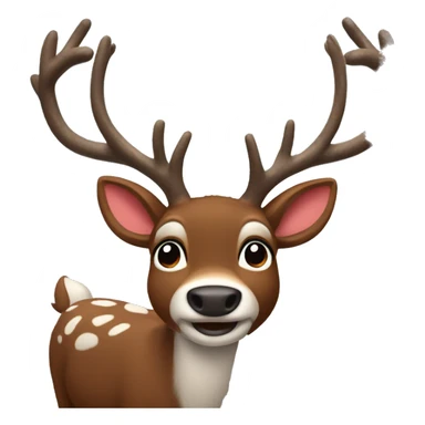 Rudolf the red nosed reindeer  sticker