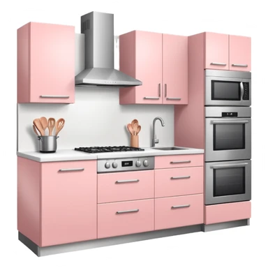 Hellrosa kitchen ait sticker