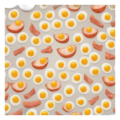Huevos con jamon sticker