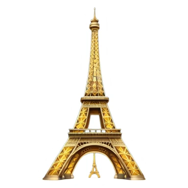 Eiffel Tower at Night bright sticker