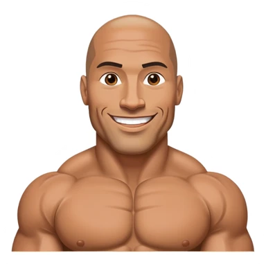 The rock wwe sticker