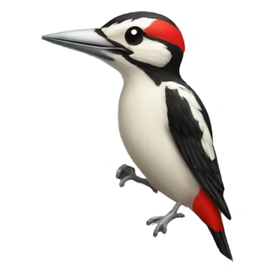 wood pecker sticker