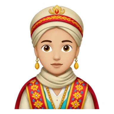 traje regional madrileño sticker