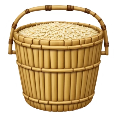 Laos sticky rice container sticker