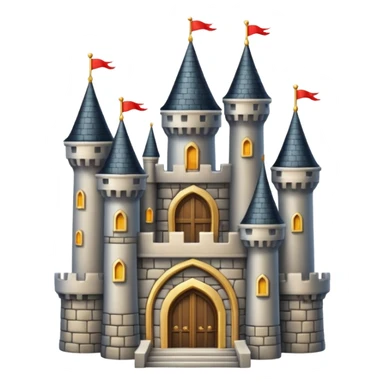 luxurious castle sticker