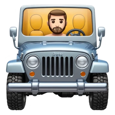 part man part jeep sticker