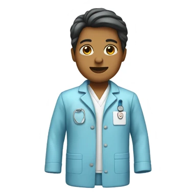 light blue jacket for a nurse, only jacket no person sticker