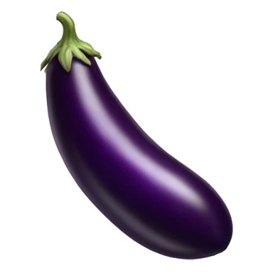 And eggplant with veins sticker