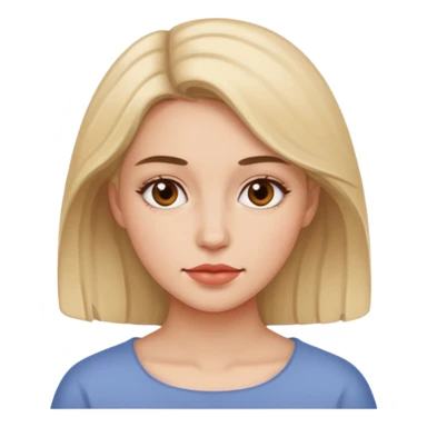 woman painting sticker