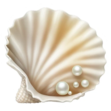 OpenSea shell with pearl sticker