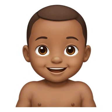 Black and brown babies sticker