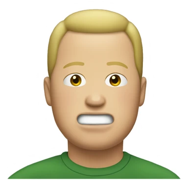 bobby hill making silly face sticker