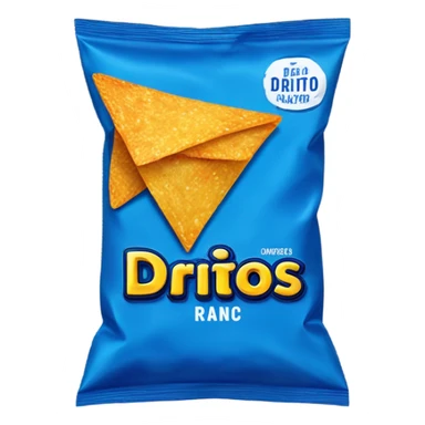 cool ranch blue bag doritos sticker