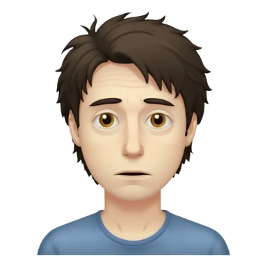 super duper duper i mean the absolute biggets man ever, dying from insominia sticker