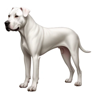 Dogo Argentino Dog Breed Full Body sticker
