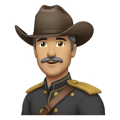 Miguel dias canel montado a caballo sticker