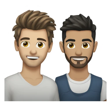 louis tomlinson and zayn malik  sticker