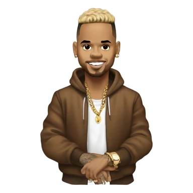 Chris Brown Royalty album  sticker