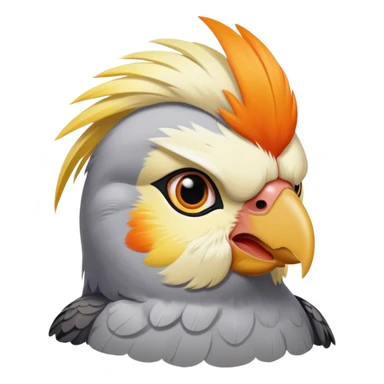 cockatiel bird sticker