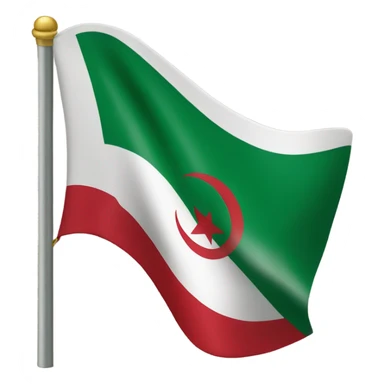 algerian flag emoji sticker