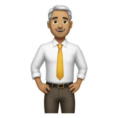 Hombre millonario  sticker