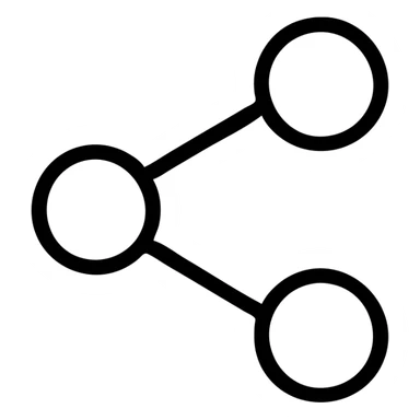 minecraft-like share link icon sticker