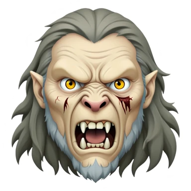Fenrir Greyback in harry potter sticker