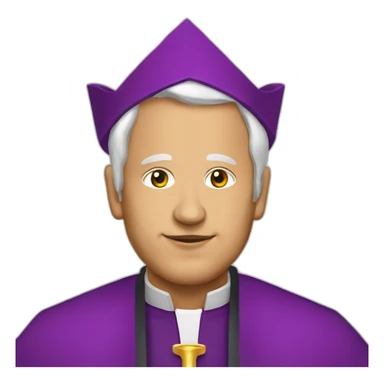 Bishop chess sticker