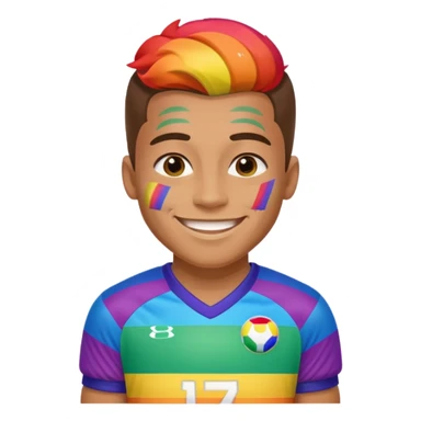 A LGBTQ football player more LGBTQ  sticker