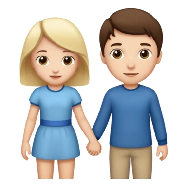 Elder sister and brother sticker