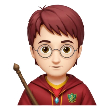 Harry Potter with Quidditch Clothes sticker