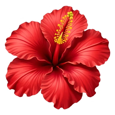 Hibiscus flower￼ sticker