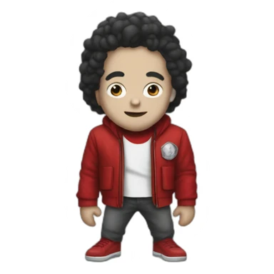 Money heist midget sticker