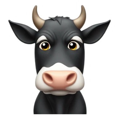 sad-batman-cow sticker