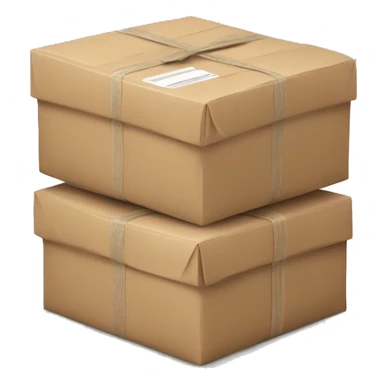 packages stacked up sticker