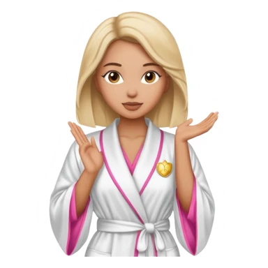 Victoria's Secret robe sticker