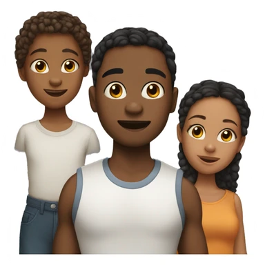 3 Sister & 3 brothers  sticker