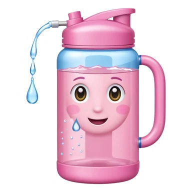 Cute water bott sticker