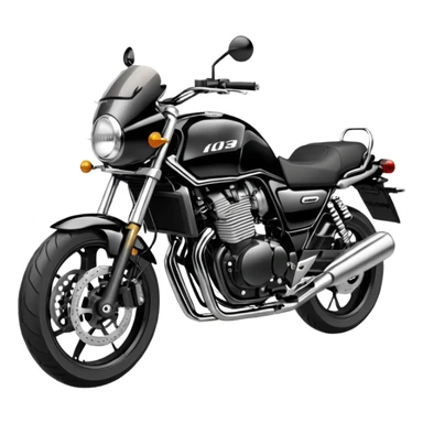 Honda cb1300 super four iPhone style emoji sticker