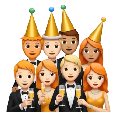 Make the last pictures orange  sticker