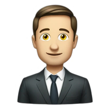 Zelensky asks for money sticker