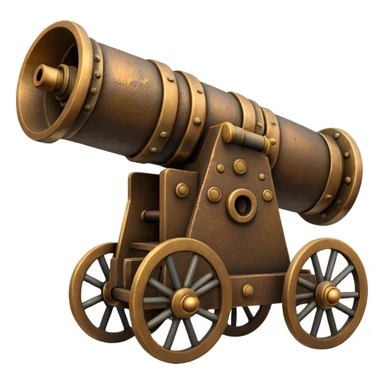 ship cannon  sticker