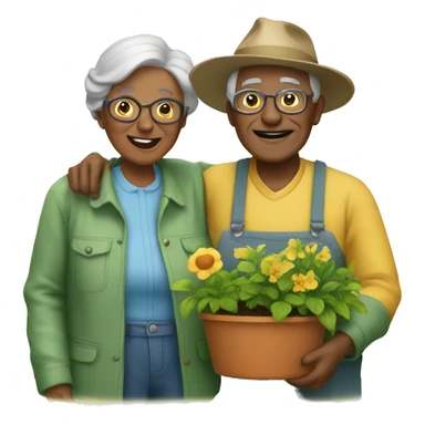 grandparents are gardeners sticker