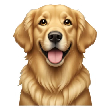 Un golden retriever dolcissimo sticker