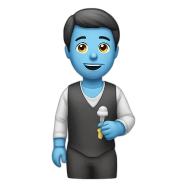 Homme sucette sticker