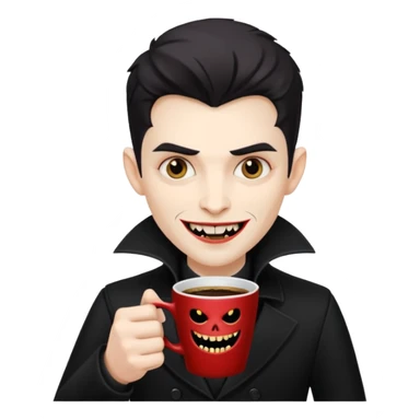 Vampire Barista  sticker